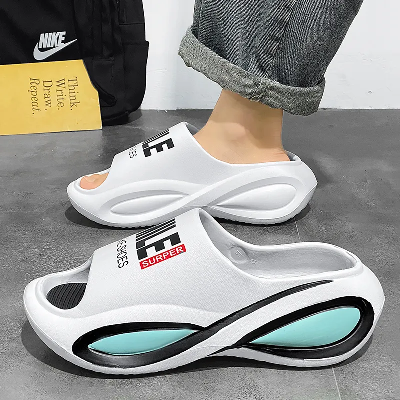 Colorful Creations EVA Quiet Slip Resistant Slide Slippers Men's-2