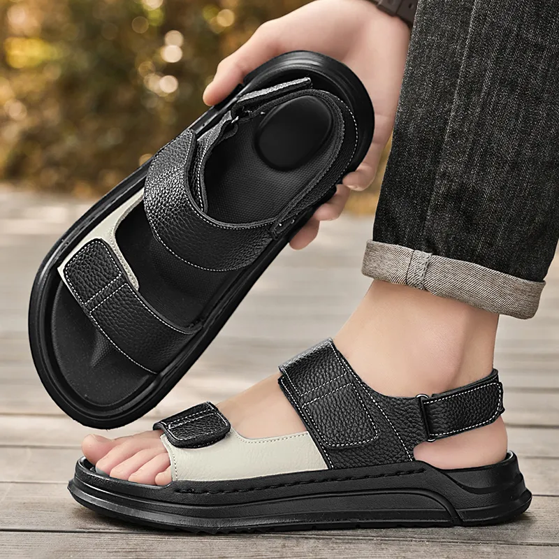 Colorful Creations One Strap Sandals Men's-6