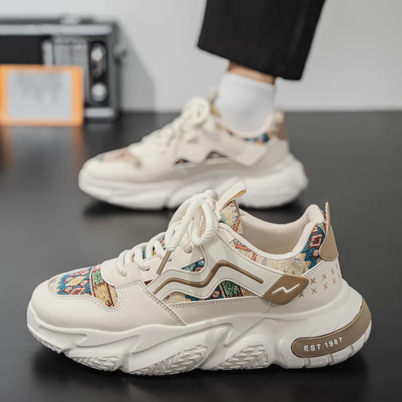 Colorful Creations Low Top Chunky Sneakers Men's-3
