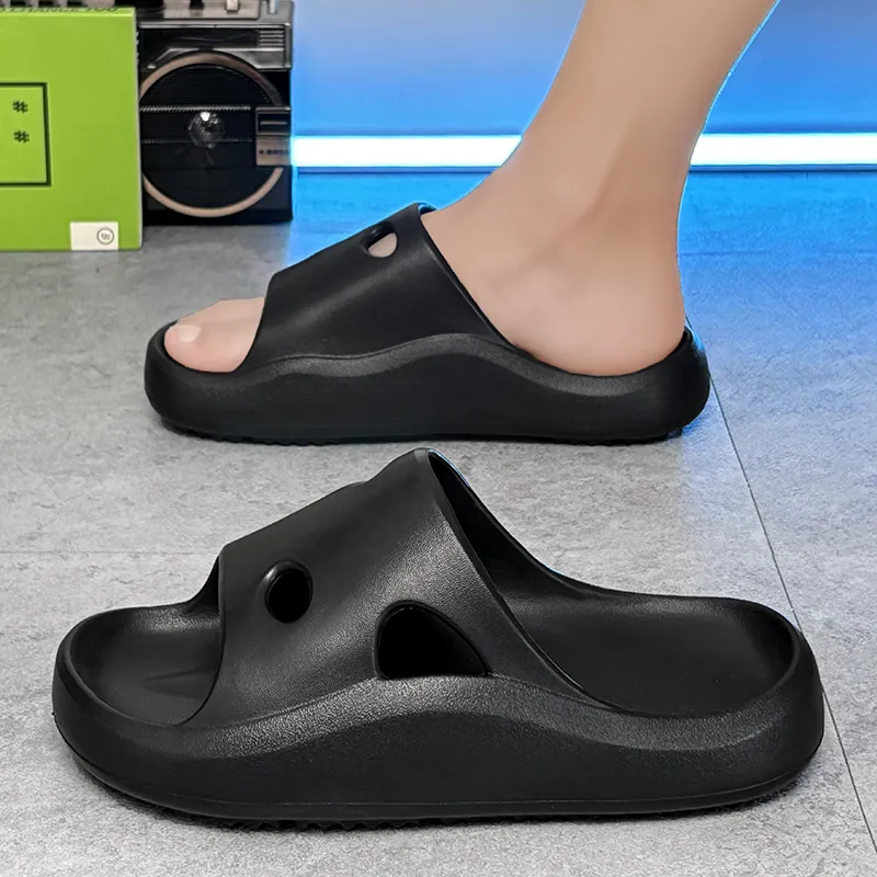 Colorful Creations EVA Quiet, Slip Resistant, Quick Dry Slide Slippers Men's Box-1
