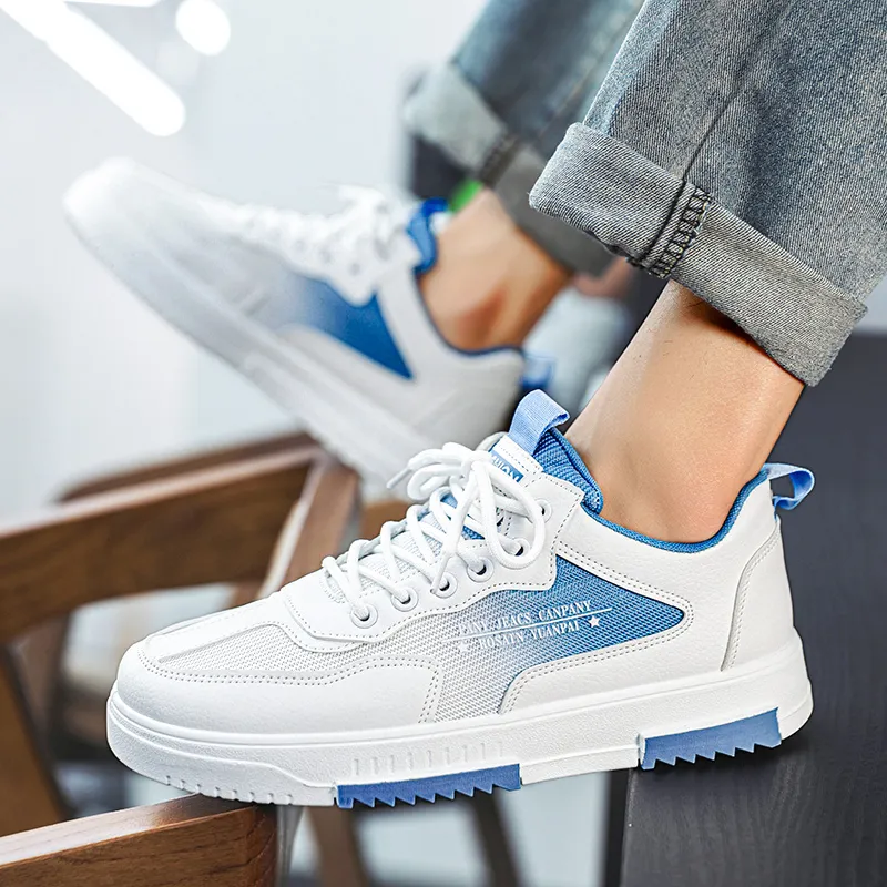 Colorful Creations Slip Resistant, Abrasion Resistant, Breathable Low Top Skateboard Shoes Men's Box-3