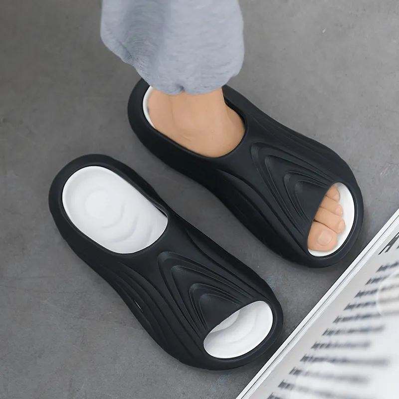 Colorful Creations EVA Quiet, Slip Resistant, Quick Dry Slide Slippers Men's Box-1