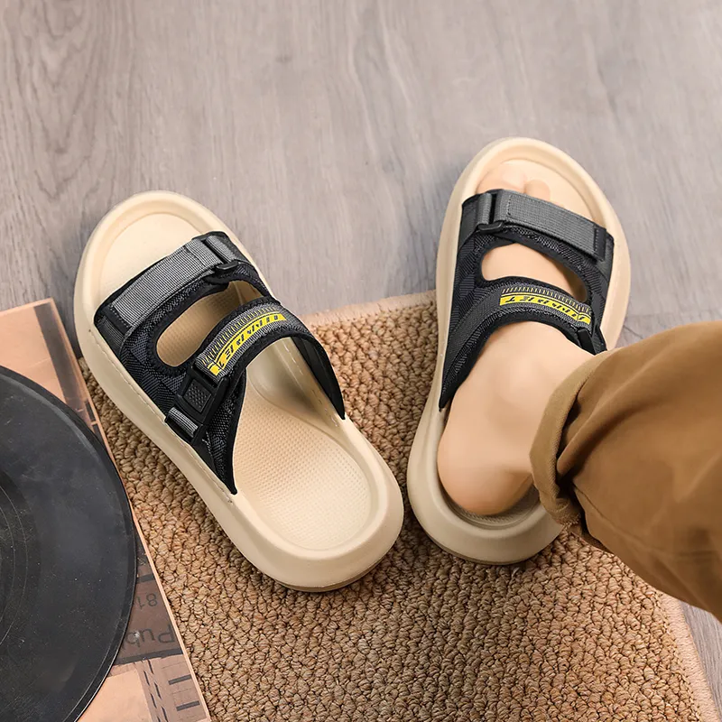 Colorful Creations EVA Stitching Quiet, Slip Resistant, Quick Dry Slide Slippers Men's-9