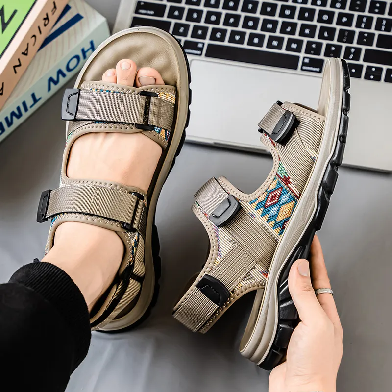 Colorful Creations Beach Sandals Men's-8