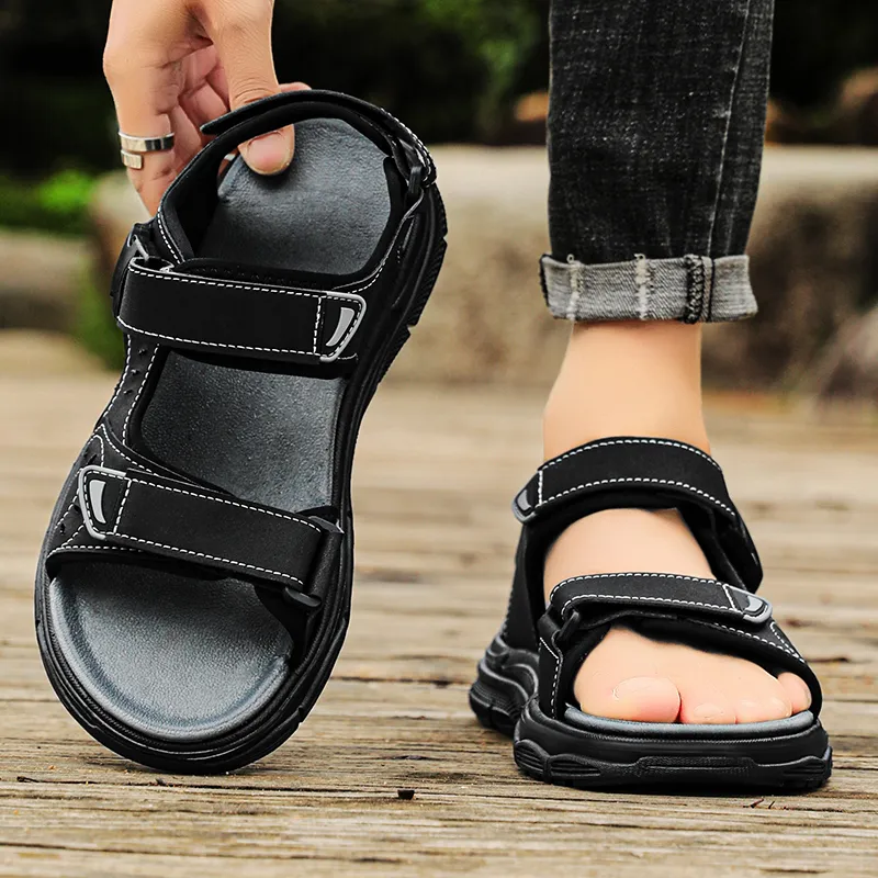 Colorful Creations Beach Sandals Men's Box-3