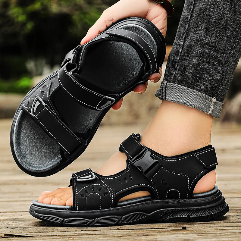 Colorful Creations Beach Sandals Men's Box-2