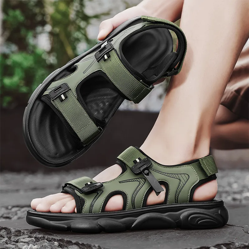 Colorful Creations Beach Sandals Men's-6