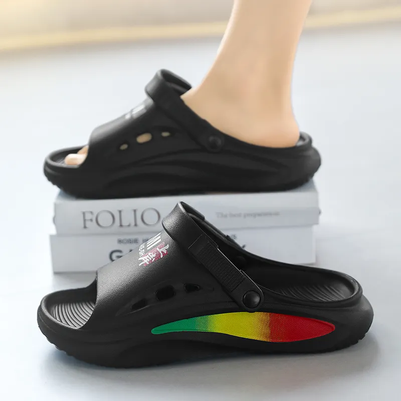 Colorful Creations EVA Quiet, Slip Resistant, Quick Dry Slide Slippers Men's-7