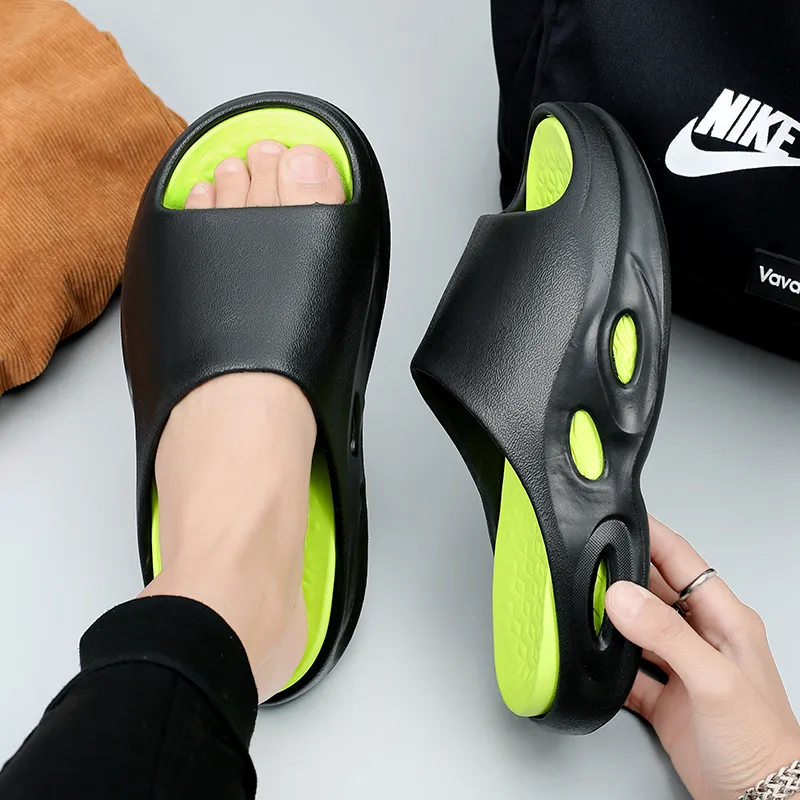 Colorful Creations EVA Quiet, Slip Resistant, Quick Dry Slide Slippers Men's-12