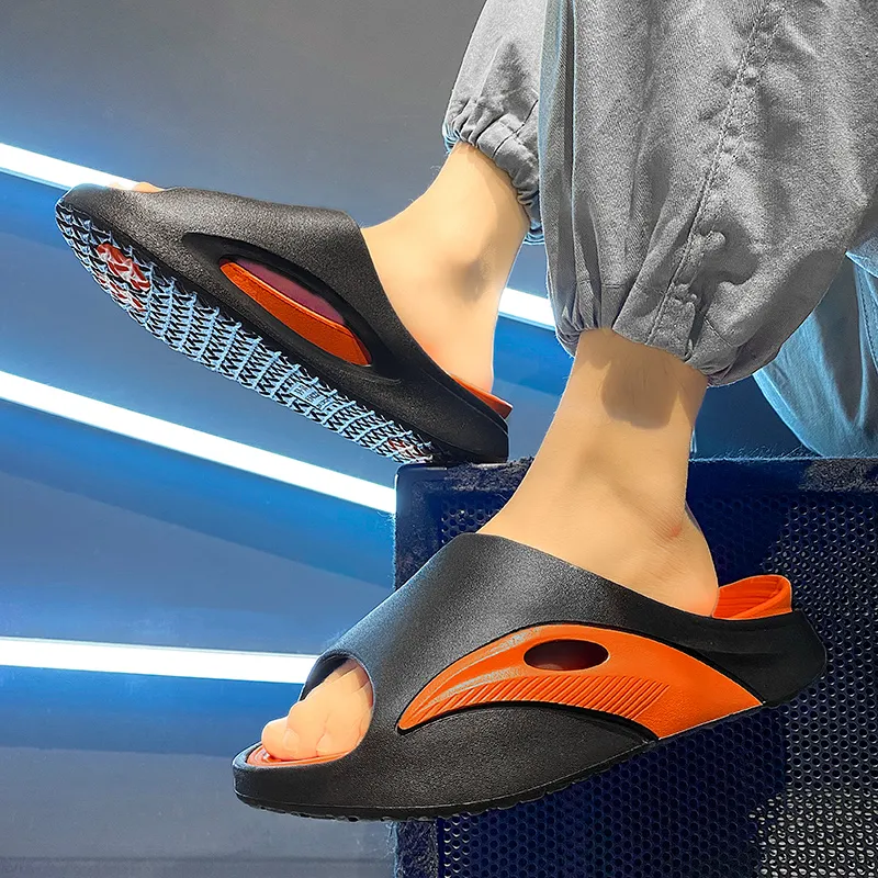 Colorful Creations EVA Quiet, Slip Resistant, Quick Dry Slide Slippers Men's-7
