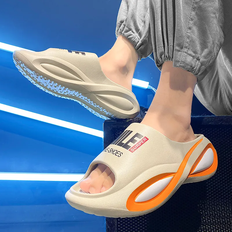 Colorful Creations EVA Quiet Slip Resistant Slide Slippers Men's-14