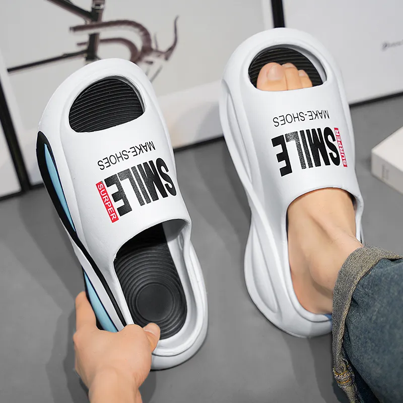 Colorful Creations EVA Quiet Slip Resistant Slide Slippers Men's-1