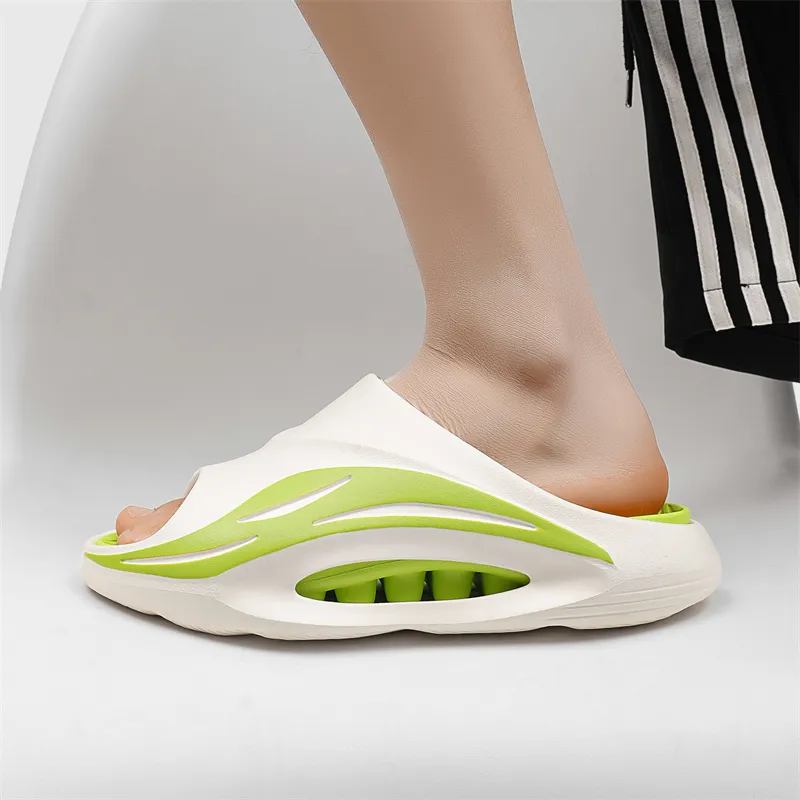 Colorful Creations EVA Quiet, Slip Resistant, Quick Dry Slide Slippers Men's-2