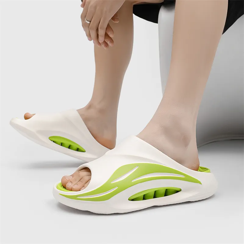 Colorful Creations EVA Quiet, Slip Resistant, Quick Dry Slide Slippers Men's-1