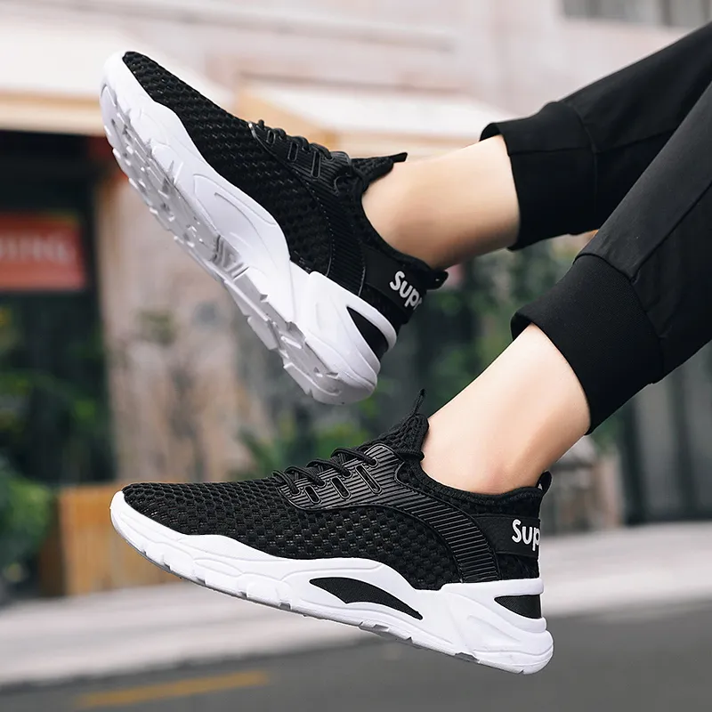 Colorful Creations Shock Absorbers Slip Resistant, Abrasion Resistant, Breathable Low Top Casual Shoes Men's Box-8