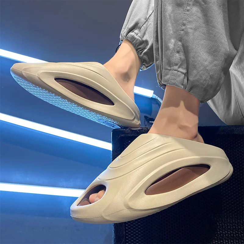 Colorful Creations EVA Quiet, Slip Resistant, Quick Dry Slide Slippers Men's Box-14