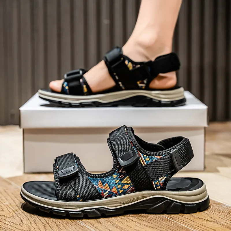 Colorful Creations Beach Sandals Men's-5