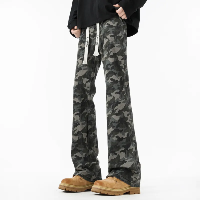 Maxim's De Paris Jeans Unisex Camouflage-2