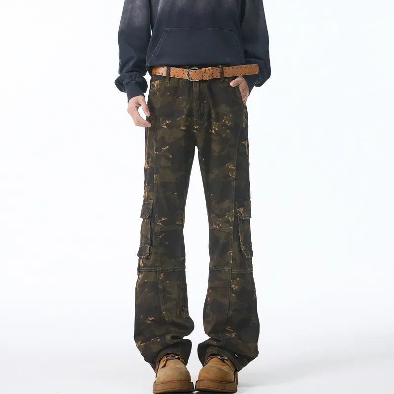 Maxim's De Paris Jeans Unisex Camouflage-4