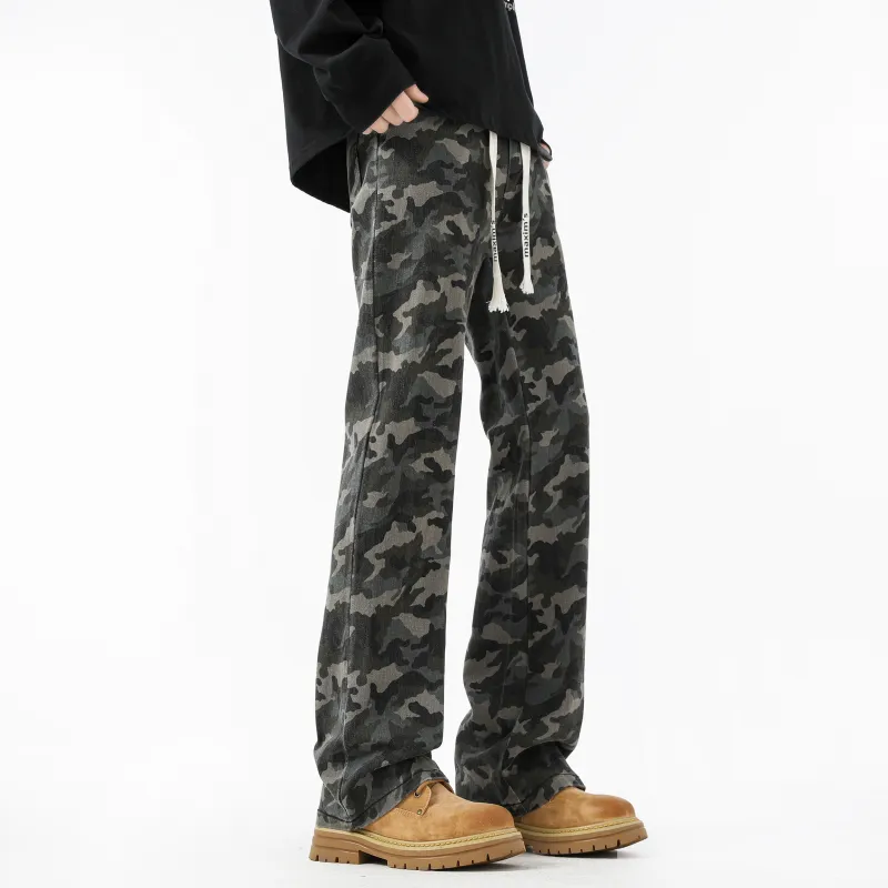 Maxim's De Paris Jeans Unisex Camouflage-3
