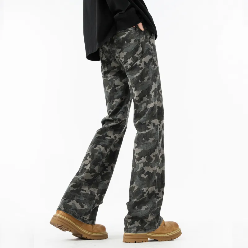 Maxim's De Paris Jeans Unisex Camouflage-4