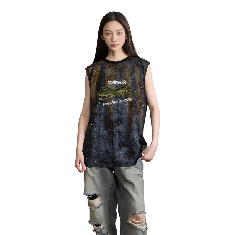 Budding Bear Tank Tops Unisex-3
