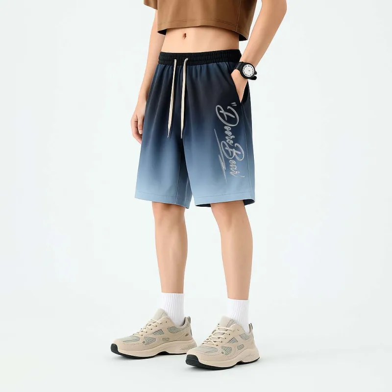 Budding Bear Casual Shorts Unisex-3