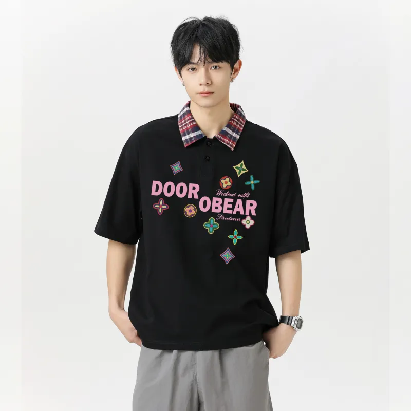 Budding Bear Polo Shirts Unisex-5