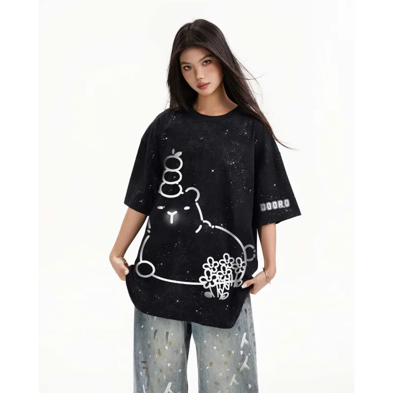 Budding Bear T-Shirts Unisex-3