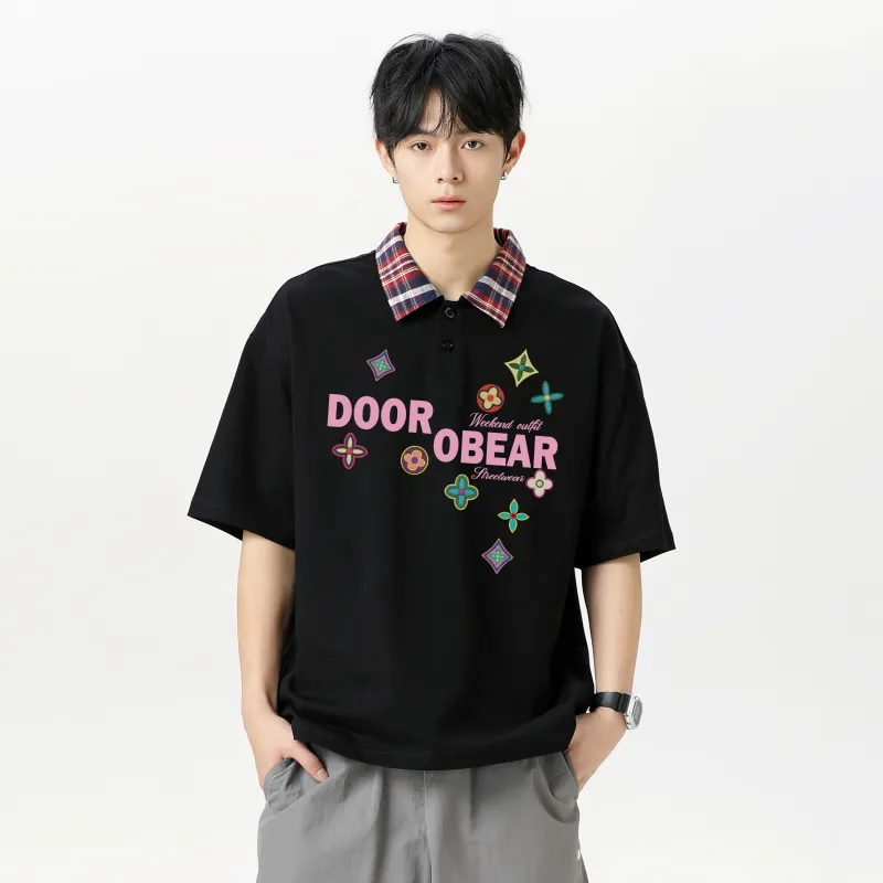 Budding Bear Polo Shirts Unisex-4