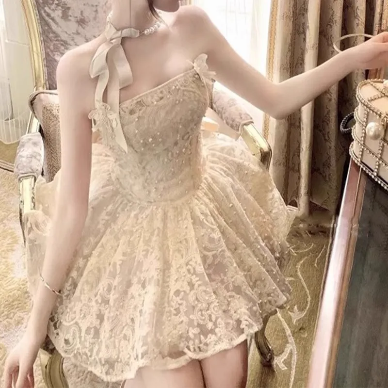 KUNZHUDAXIANG Slip Dress Women's White-21