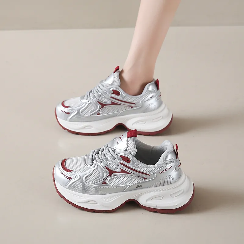 Kung Fu Partners Low Top Chunky Sneakers Women's-2