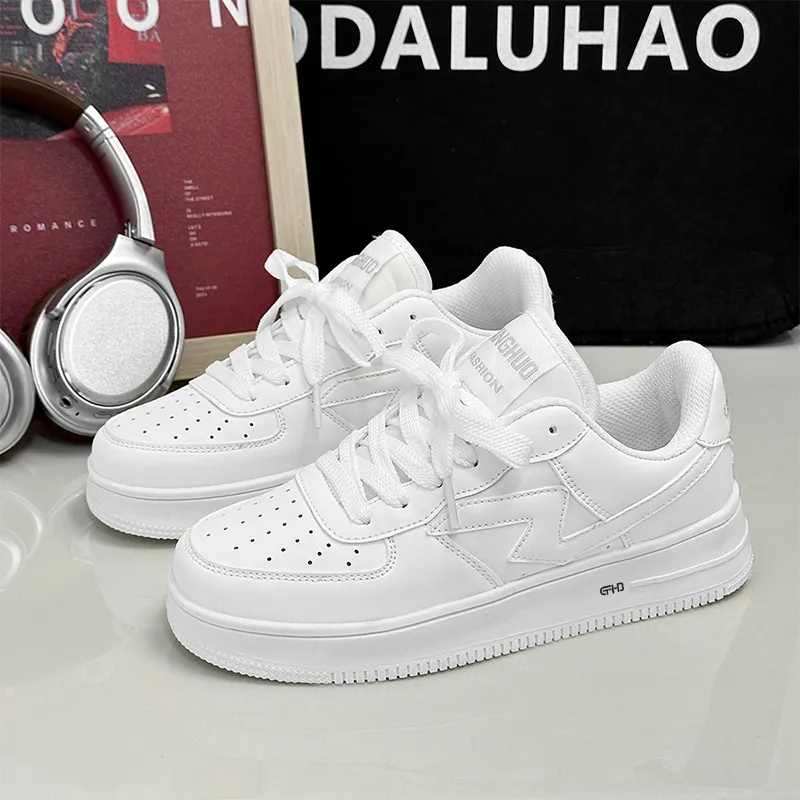 Kung Fu Partners Lightweight And Breathable Low Top Skateboard Shoes Unisex-5