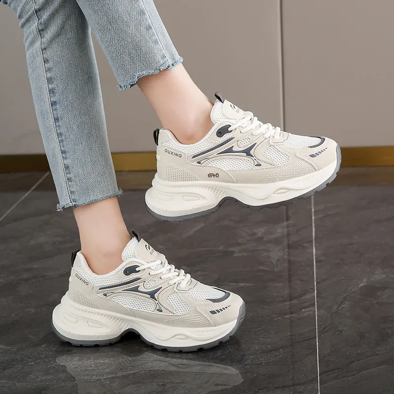 Kung Fu Partners Low Top Chunky Sneakers Women's-10