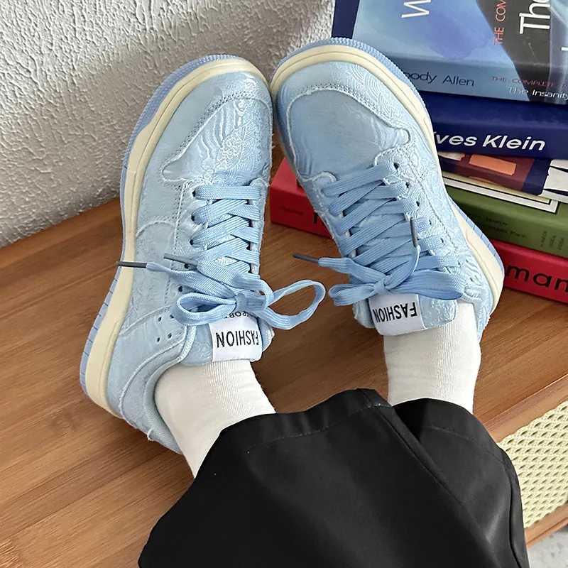 Kung Fu Partners Lightweight And Breathable Low Top Skateboard Shoes Unisex-3