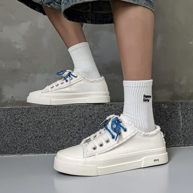Kung Fu Partners Low Top Canvas Shoes Men's-6