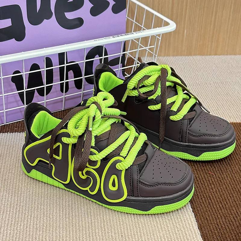 Kung Fu Partners Lightweight And Breathable Low Top Skateboard Shoes Unisex-27