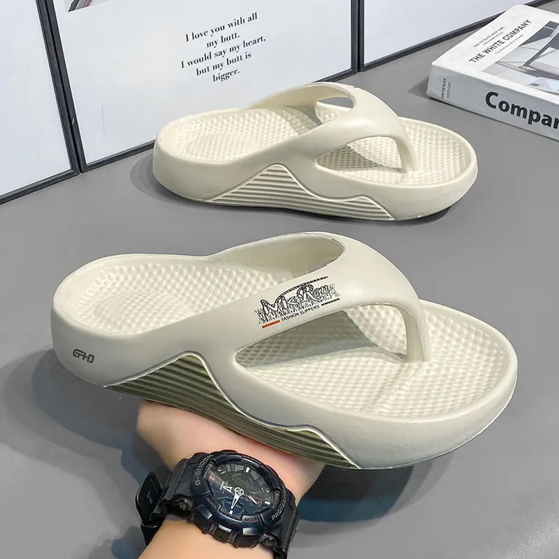 Kung Fu Partners EVA Abrasion Resistant Slip Resistant Flip Flops Men's-10