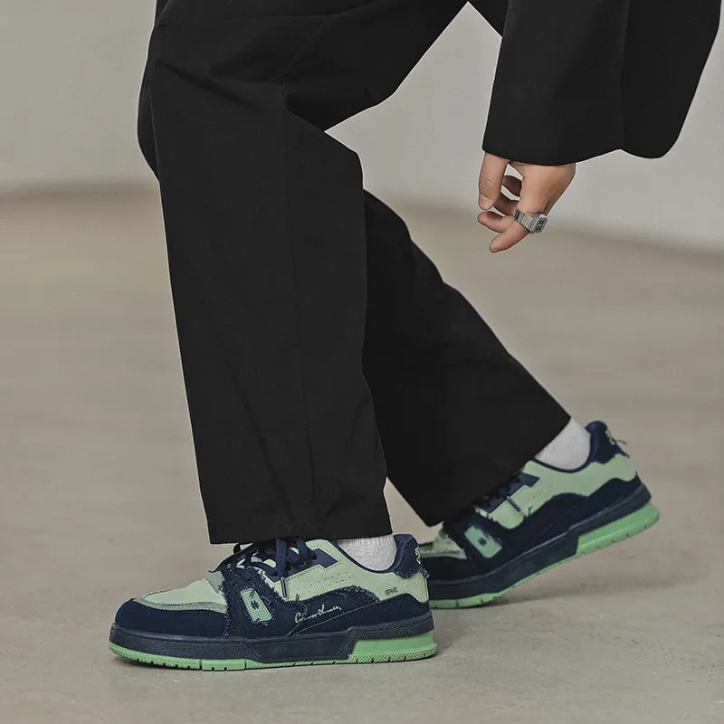 Kung Fu Partners Low Top Skateboard Shoes Unisex-2