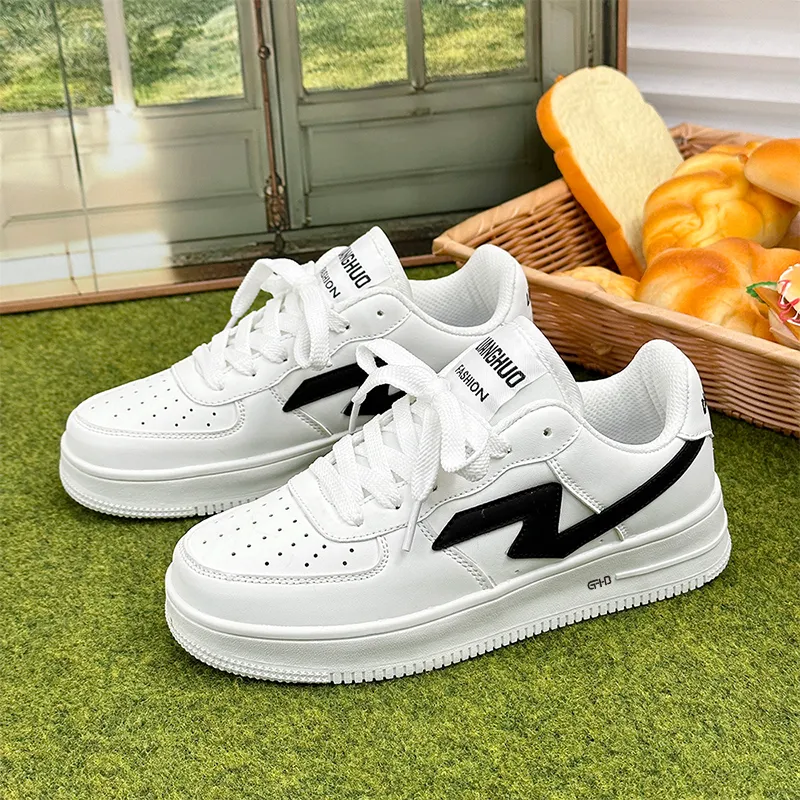 Kung Fu Partners Lightweight And Breathable Low Top Skateboard Shoes Unisex-1
