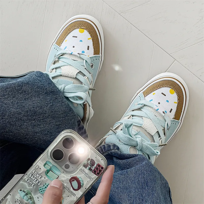 Kung Fu Partners Lightweight And Breathable Low Top Skateboard Shoes Unisex-5