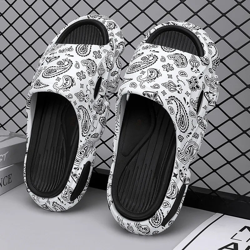 Kung Fu Partners Slip Resistant Odor Resistant Abrasion Resistant Slide Slippers Unisex-6