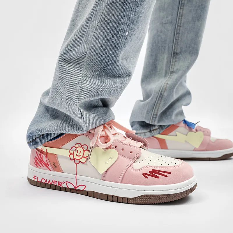 Kung Fu Partners Lightweight And Breathable Low Top Skateboard Shoes Unisex-2