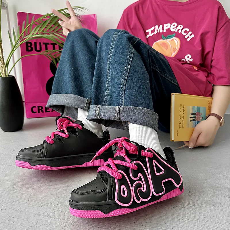 Kung Fu Partners Lightweight And Breathable Low Top Skateboard Shoes Unisex-18