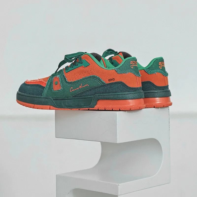 Kung Fu Partners Low Top Skateboard Shoes Unisex-5
