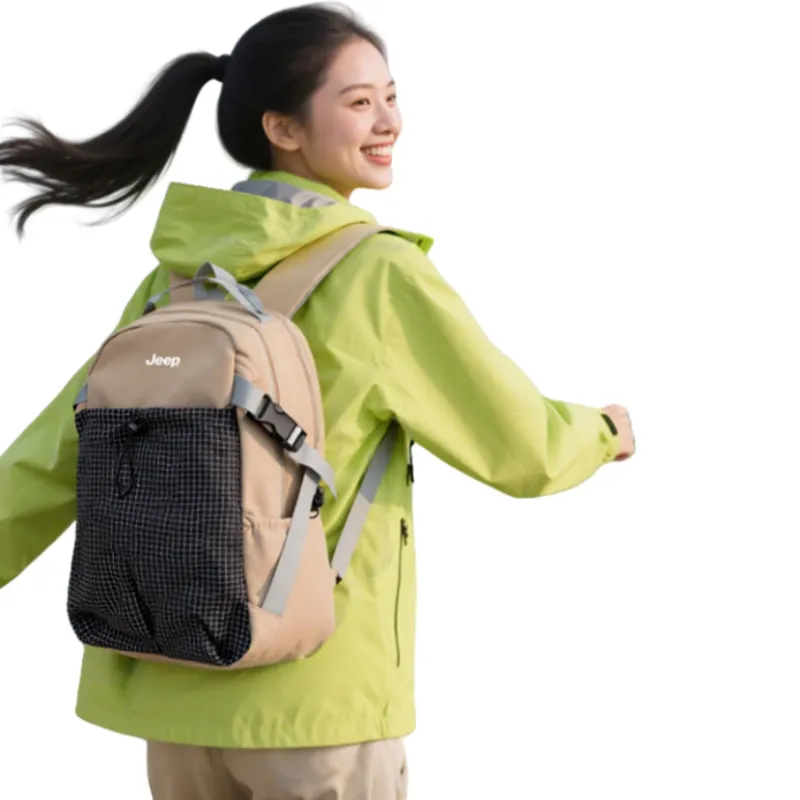 Jeep Nylon Backpack Regular Unisex Multicolor-7