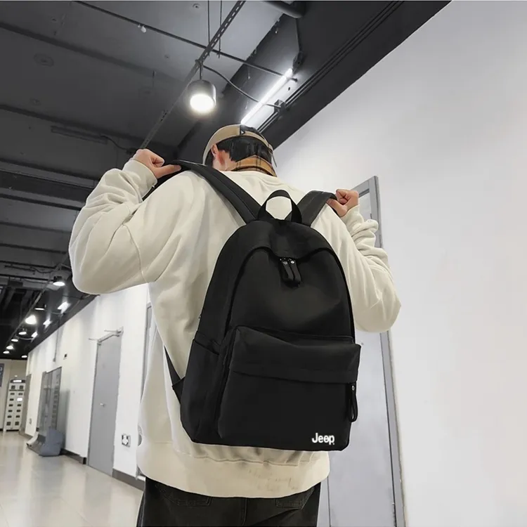 Jeep Nylon Backpack Unisex Multicolor-11