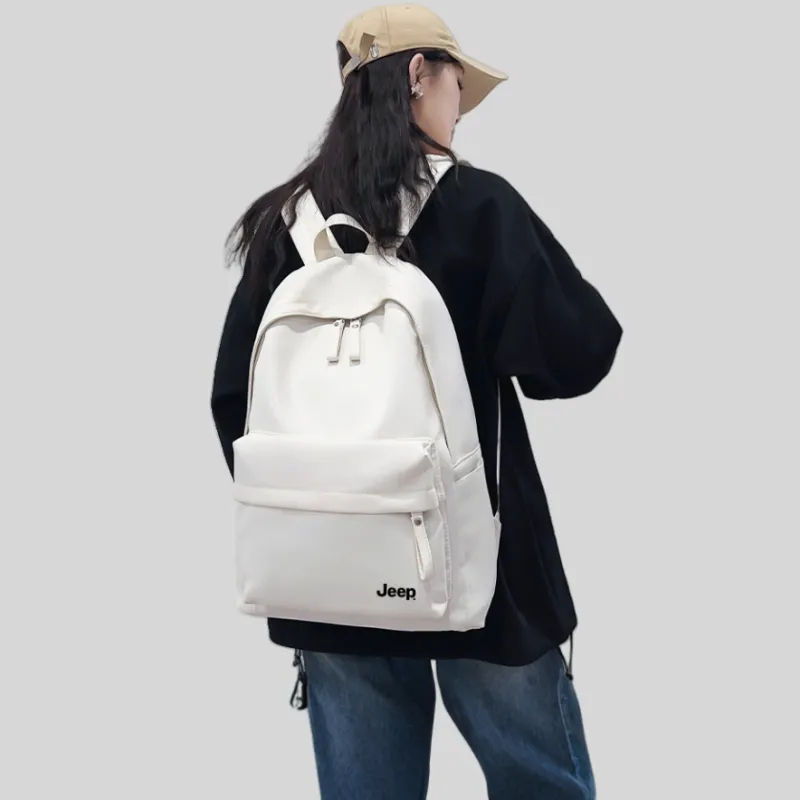 Jeep Nylon Backpack Unisex Multicolor-7