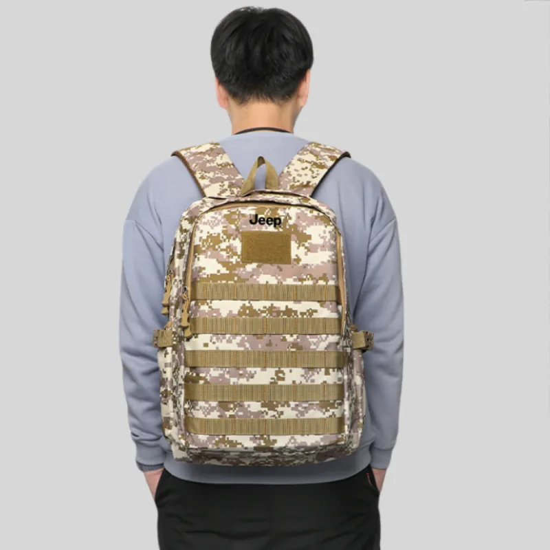 Jeep Oxford Backpack Tubas Unisex Multicolor-1