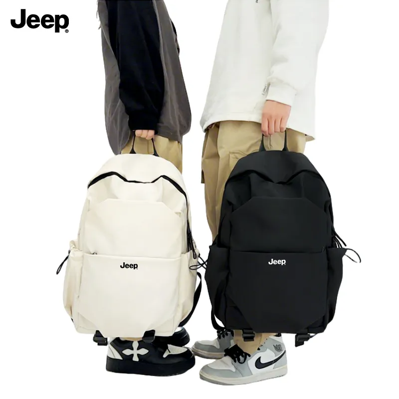 Jeep Nylon Backpack Tubas Unisex Multicolor-2
